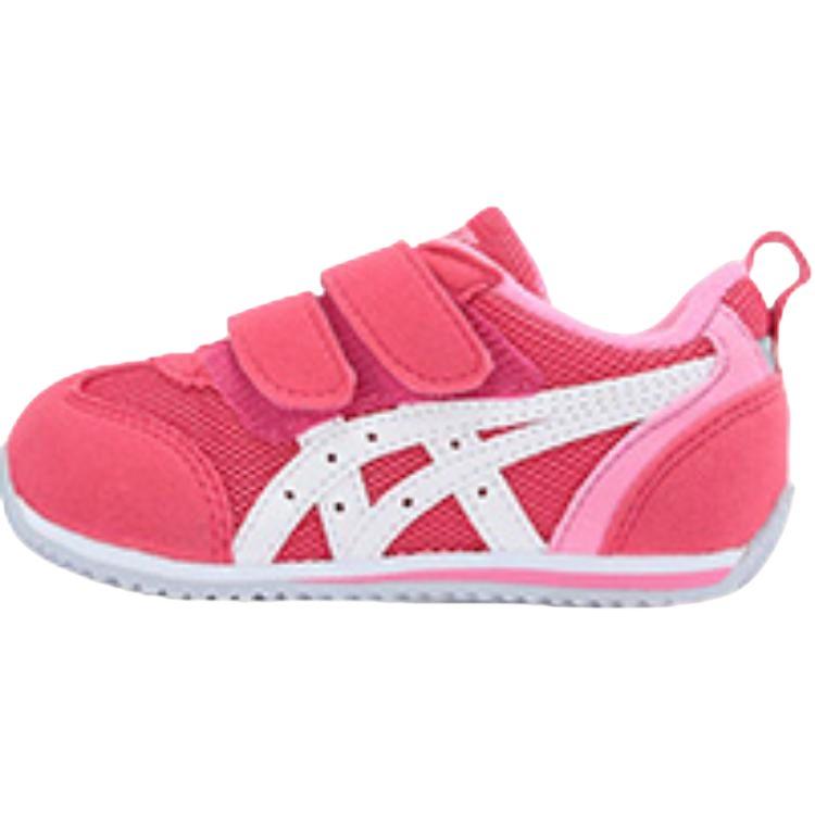 Asics Suku Comfortable Soft Sole Anti-Collision Lightweight Breathable Durable Low-Top Walking Shoes Baby Shoes Pink 1144A272-701