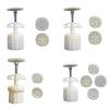 Hand Pressed Mooncakes Mold Festival Dessert Molds Cookie Stamp ABS Plastics Pastries Cake Moulds for Baking Lover