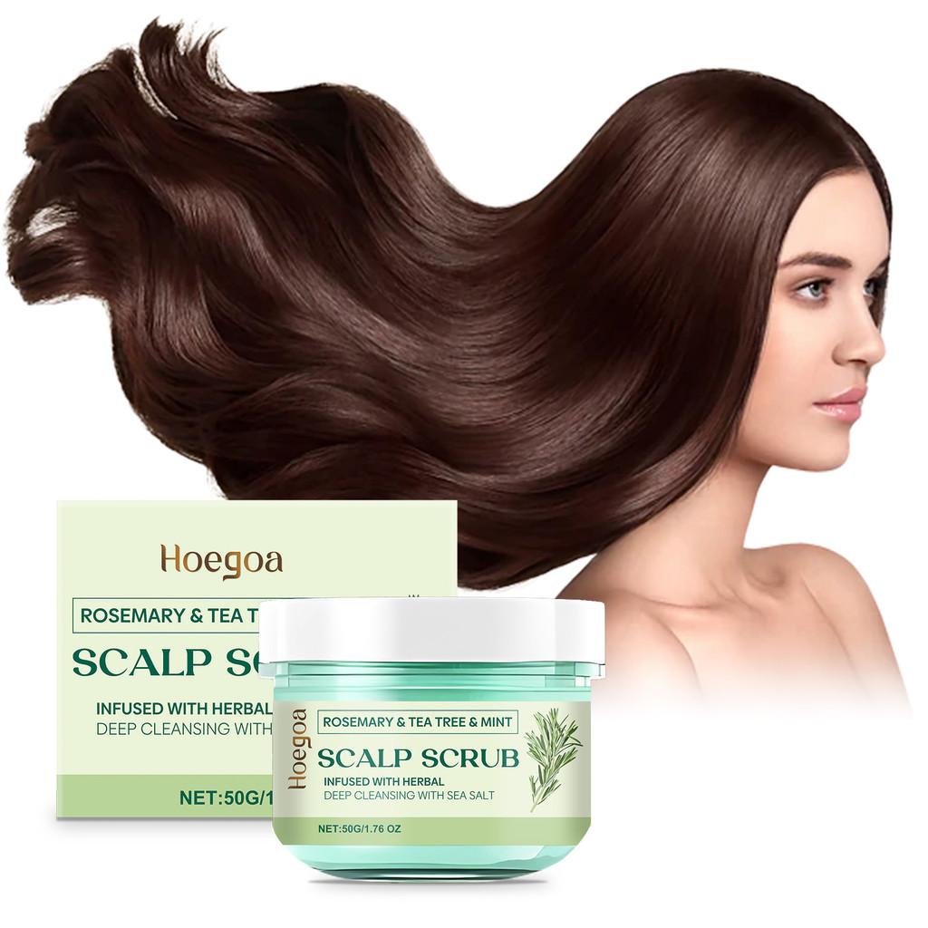Hoegoa Rosemary Hair Scrub Gentle Nourishing And Strengthening Scalp Care For Healthy Hair