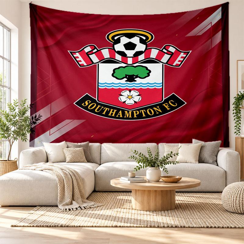 Arazzo da Parete Southampton, Appeso da Parete in Tessuto Morbido, Sfondo Decorativo per Camera da Letto Arte da Parete per la Casa