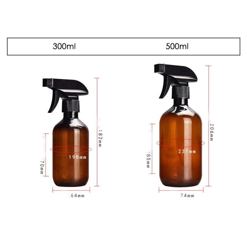 300/400/500Ml Plastic Spray Bottle Large Capacity High Pressure Moisturizer Empty Container for Water Can Hair Stylist Hairdressing