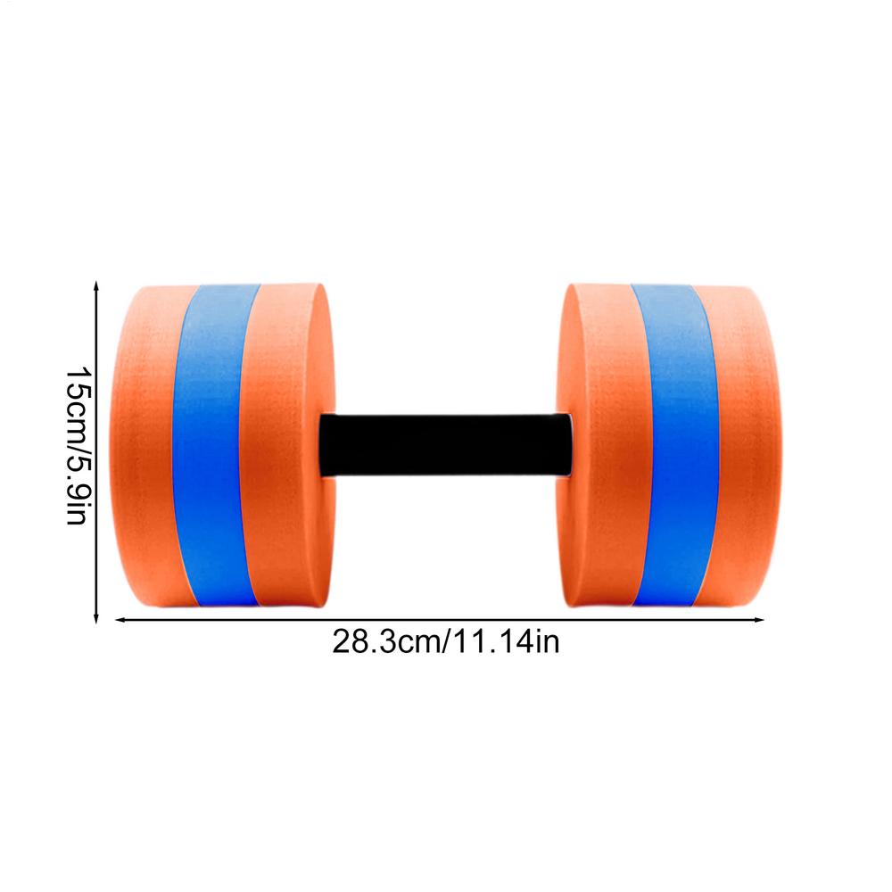 Pool Weights For Water Aerobics Floating Water Dumbbell Ergonomic Non-Slip Pool Weights For Sports Swimming Fitness Outdoors