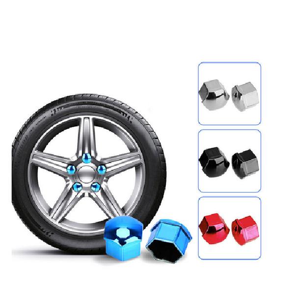 20Pcs 17/19/21Mm Car Wheel Lug Nut Dust Cover Tyre Bolt Hub Screw Cap Protector