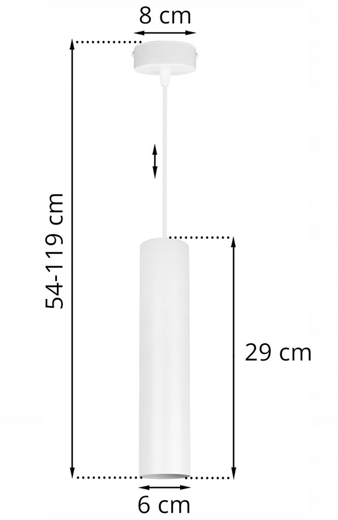 MODERN CEILING HANGING LAMP WHITE LED LAMP