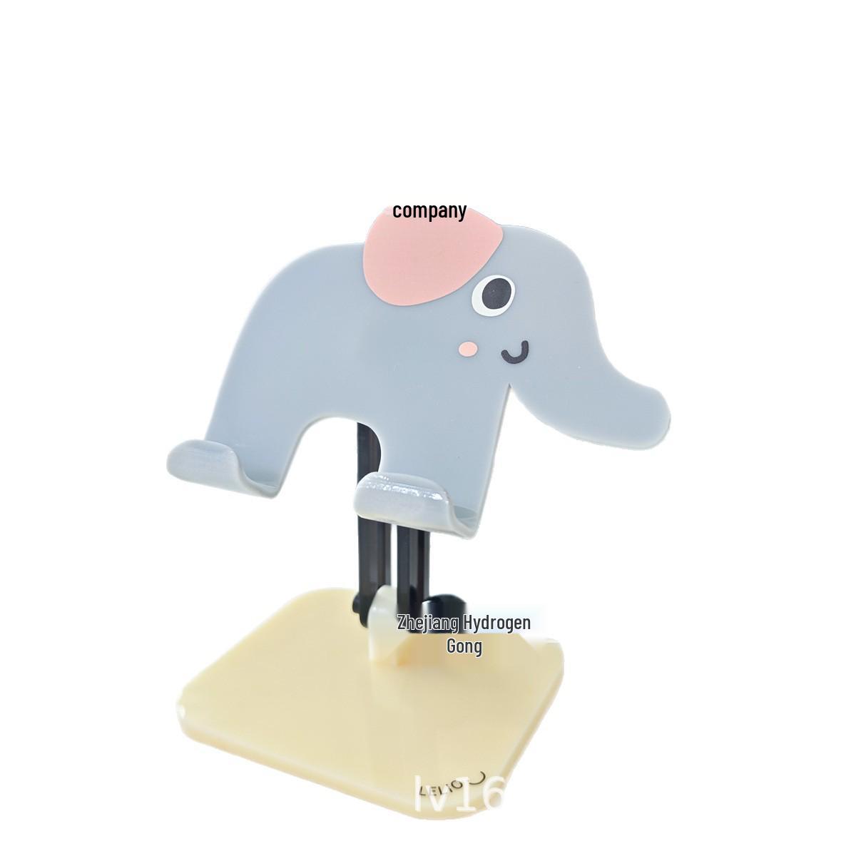 

Transparent Phone & Tablet Stand for Desktop and Selfies - Stylish Ins Drama Watching Accessory Gray Big Eyes