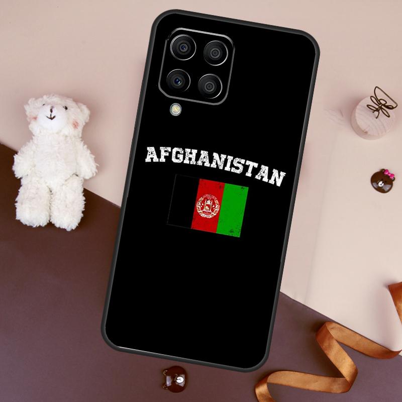 Afghan Afghanistan Flag Banner Case For Samsung Galaxy M36 M55 M35 M15 M56 M16 M54 M14 M34 M31 M11 M13 M53 M12 M32 M52 M06