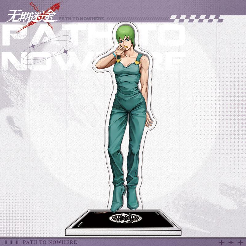 Fans Gift Charm Game Anime Path to Nowhere HD Figures Zoya Hamel Demolia Acrylic Stand Series Desk Decor Collection About 15cm