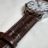 Used [Good Condition] ORIENT Watch Automatic Power Reserve Dial with Calendar Automatic New with Strap Good Accuracy