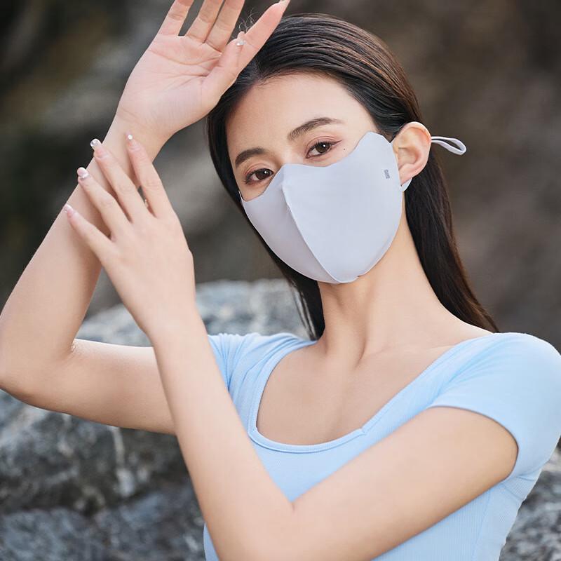 Lilang Women's Ice Silk Sun Protection Face Mask