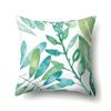 Polyester Pillowcase Plant Fresh Car Decoration Home Printed Pillowcase Sofa Cushion Cover