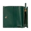 Gucci GG Marmont V Shape Quilted Double G Card Holder Napa Leather Wallet Unisex wallet Green 466492-AAFAX-3020