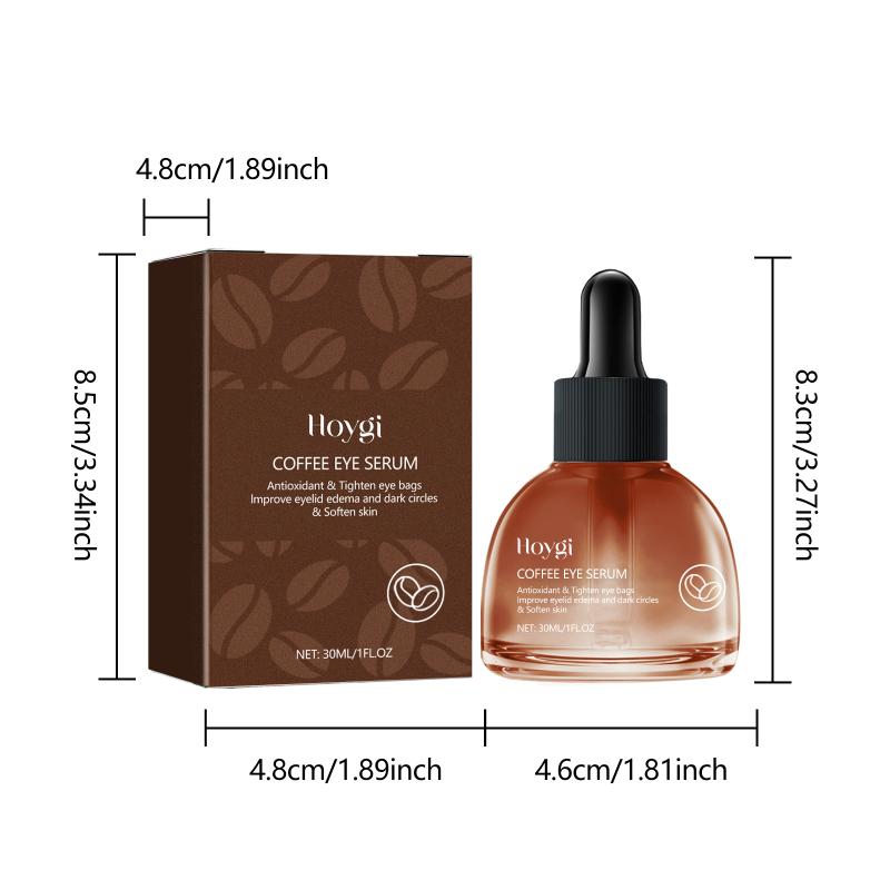 Coffee Eye Serum Remove Dark Circles Firming Eye Skin Lifting Anti Puffiness Moisturizing Tighten Eye Bags Serum