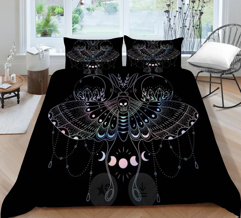 3D Bettwäsche Set Bettdecke Quilt Abdeckungen Kreative Böhmischen Kissenbezug Tröster Bettbezug Hause Bettwäsche