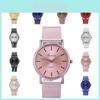 Stylish Student Couple Watch Quartz Wristwatch For Men And Women Model 28035 Mesh Strap
