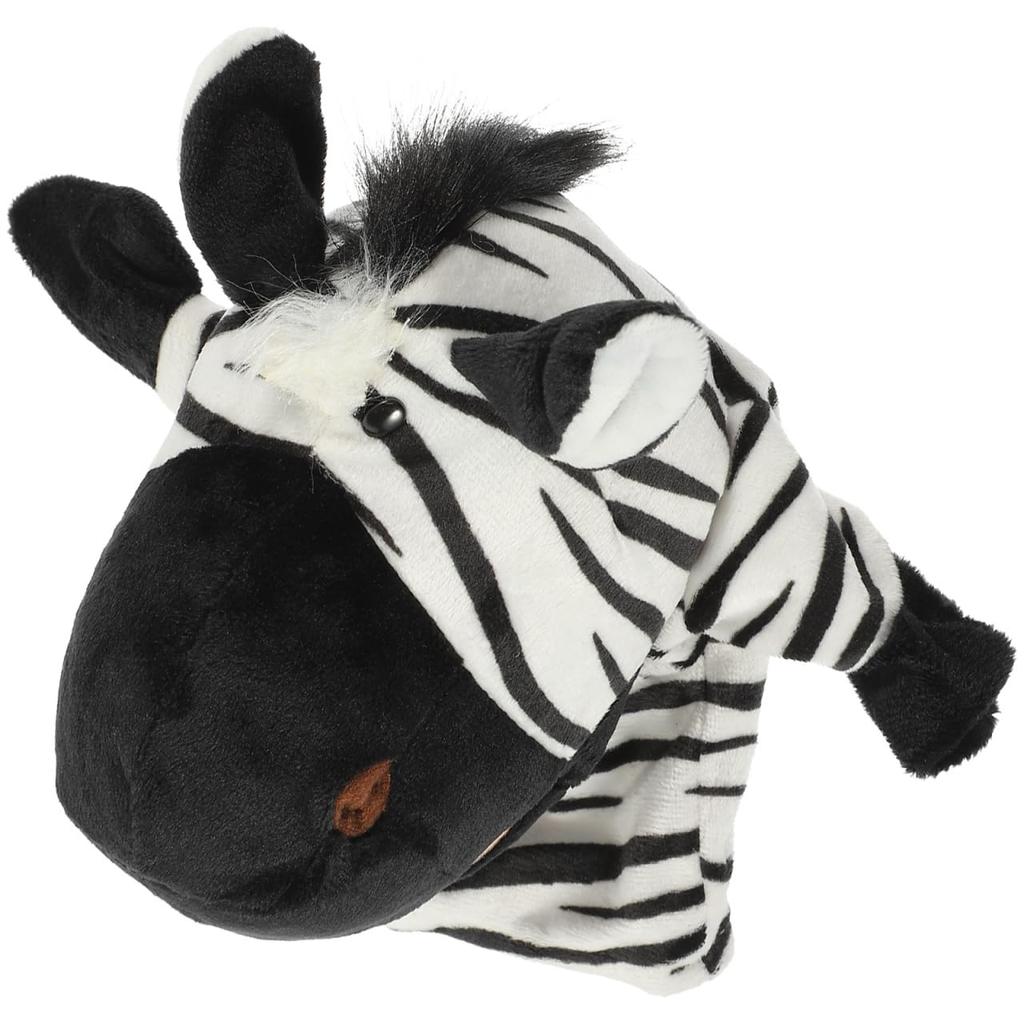 Homoyoyo Hand Puppet Zebra Stuffed Animal Toy Giraffe Plush Toy Cute