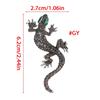 Retro Reptile Lapel Pin Fashionable Lizard Brooch With Vintage Detailing Perfect For Scarf Hat Outfit Accessories Gift Choice