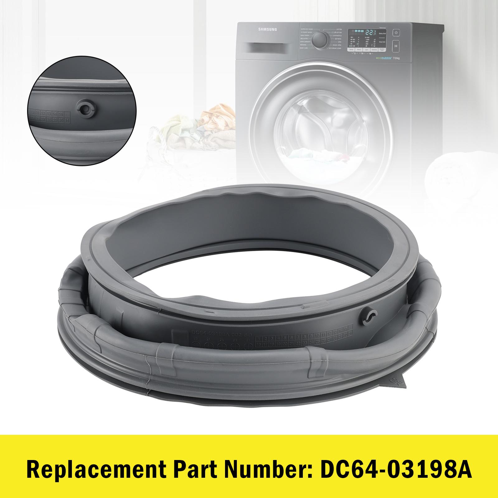 Door Seal Ring DC64-03198A Rubber Washer Parts For Samsung Washing Machine