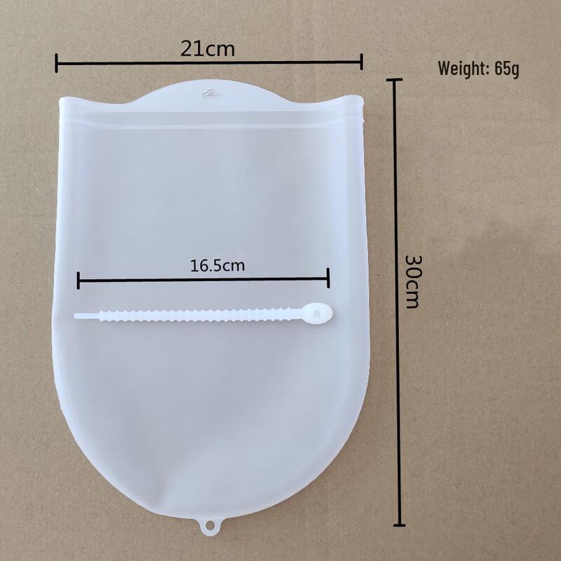 

ZISIZ Silicone Kneading & Mixing Bag