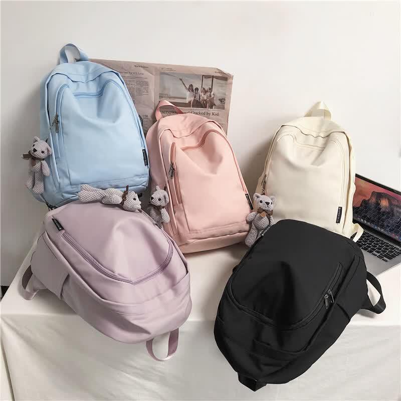 Trendy Casual Canvas Backpack