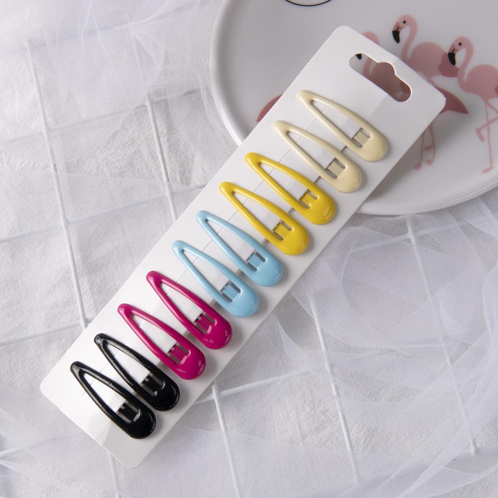 1Set Cute Candy Colors Dripping Hairpins BB Clip Girls Children Hair Clip Pin Barrette Accessories Women Kids Hairgrip Headdress