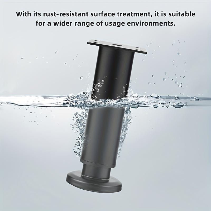 4pcs Adjustable Metal Furniture Legs with Height Customization - Ideal for Cabinets, Sofas & More