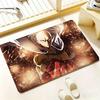 Anime Hot O-One-Punch Man Floor Mat Bedroom Living Room Flannel Door Mat Non-Slip Home Decor