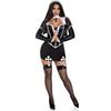Halloween Nun Costume Women Role Play Party Outfit Sexy Cosplay Uniform Set