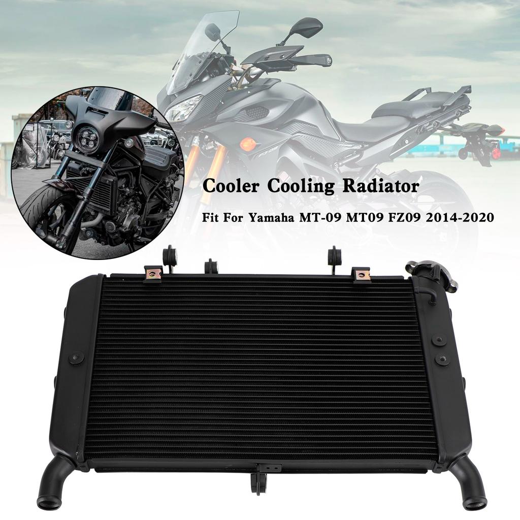 Radiator Cooler Cooling For Yamaha FZ09 MT09 MT-09 2014-20 TRACER 900 19-20
