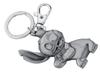 Disney Stitch Pewter Keyring (Keychain) [Used] Silver 3