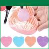Klassisches Silikonherz Make-up Pinselreinigungspad Perfekt für alle Ihre Bedürfnisse