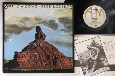 LP Schallplatte RICK ROBERTS - She Is A Song GXG1037 A&M 1977 Japan Rock Gebraucht