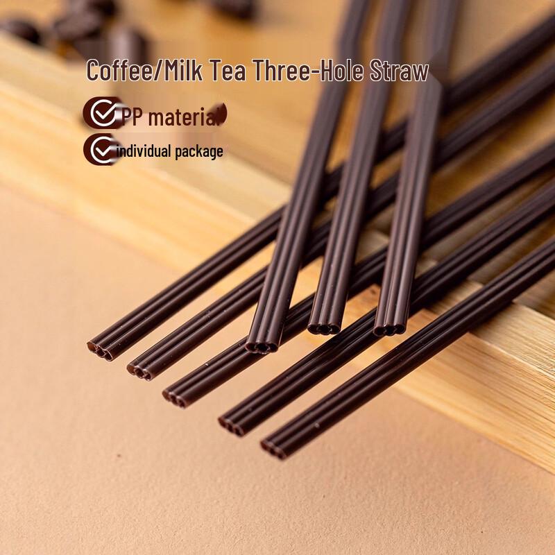 Meidi Individually Wrapped Angled Plastic Straws