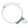 Ravenclaw Bar Bracelet Silver