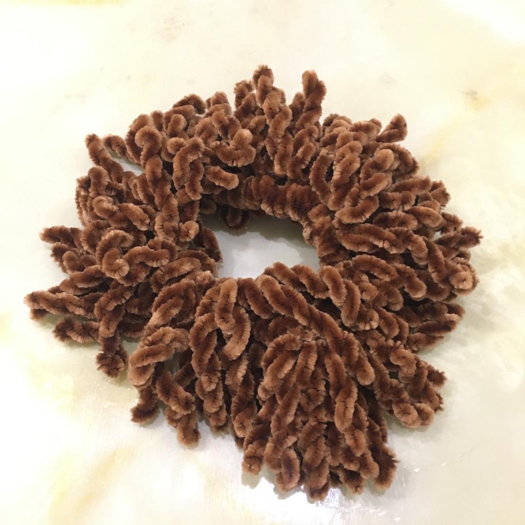 Plüsch Wollene Einfarbige Florale Stirnband Schal Accessoire H144