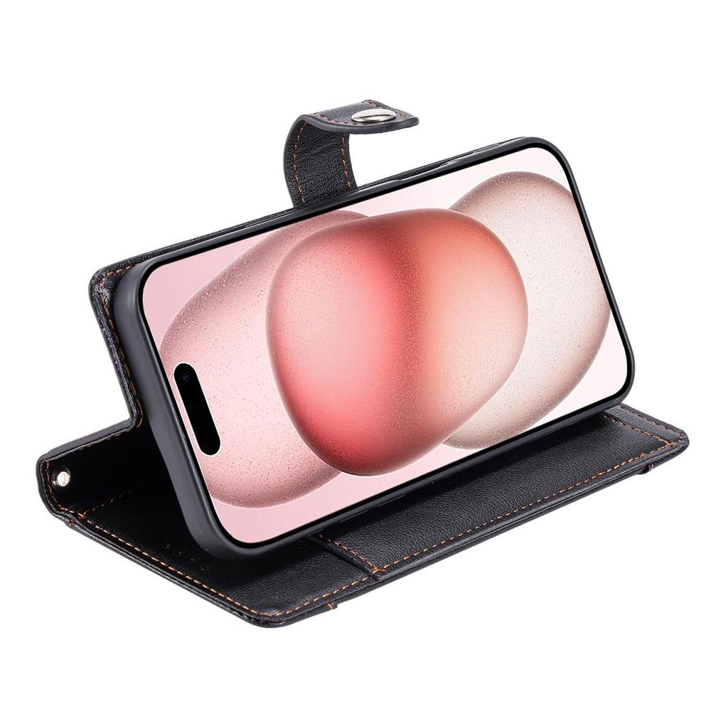Zipper Pocket Wallet Flip Leather Phone Case for Xiaomi 13T Pro Multi Card Slots Kickstand Cover Wrist Strap