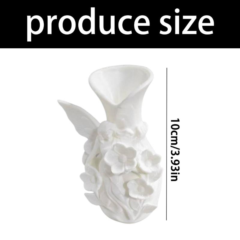 3D-gedruckte Vasen Feengarten Blumenvase für Heimdeko Dekorative Vasen für Wohnzimmer Büro Tischmittelstücke