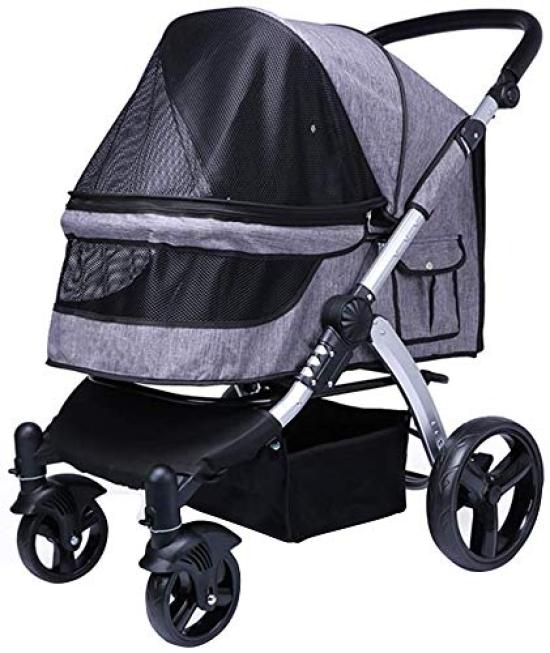 Totoro ball Pet cart for large dog pet stroller for 2 for multiple luxurious foldable pet recommended for large dogs dogs, buggy, medium-sized dogs,