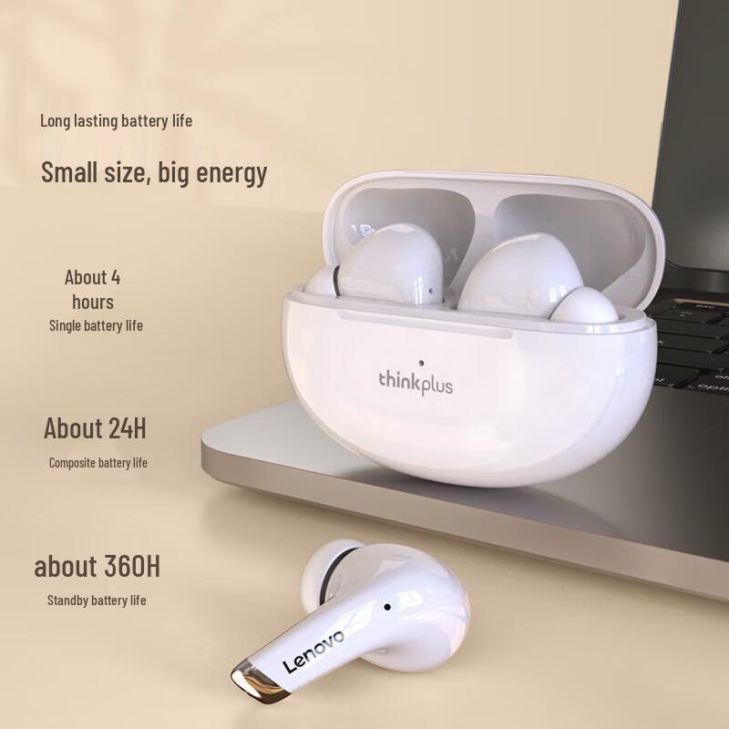 Lenovo LP5 True Wireless In-Ear Earbuds with Low Latency