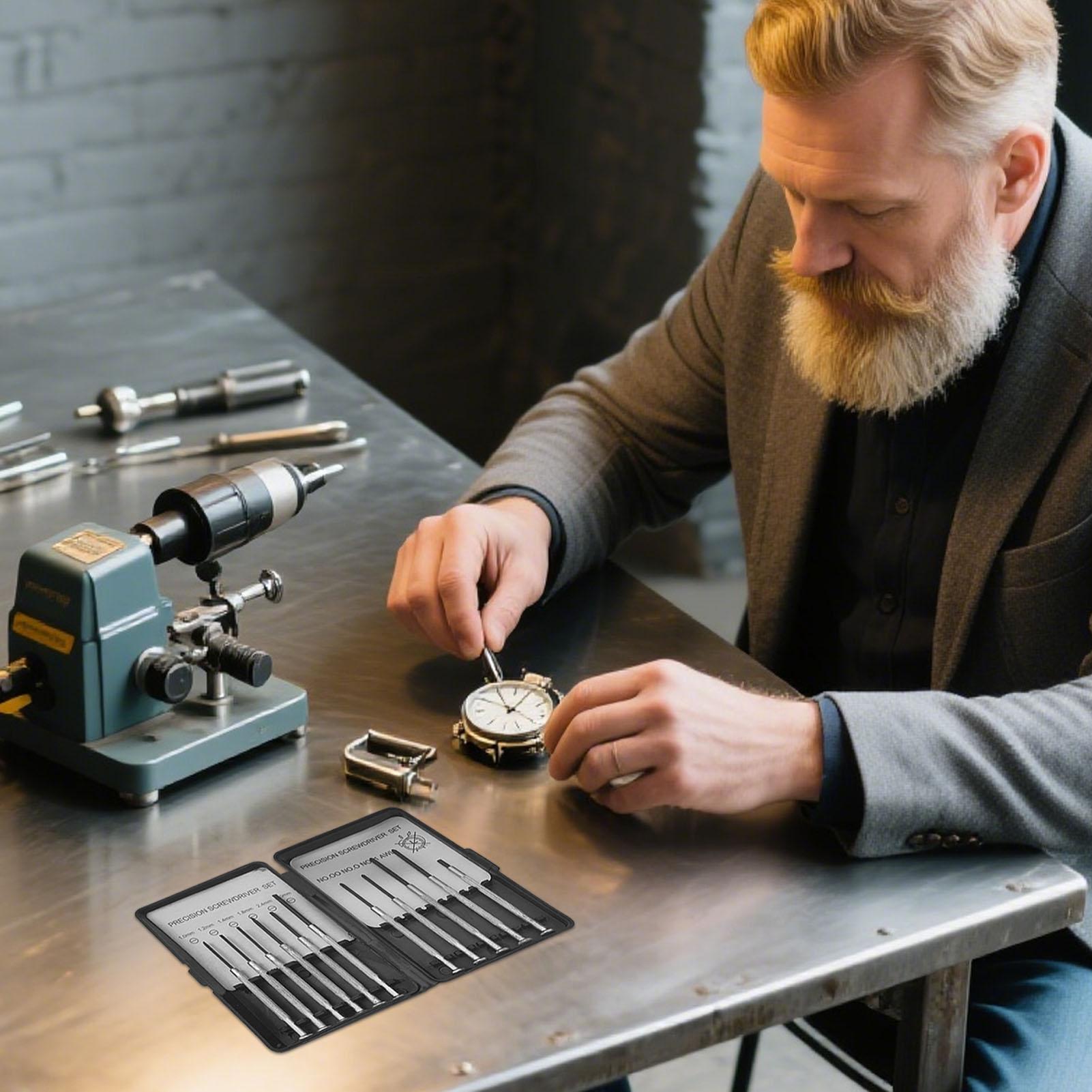 

Tiny Screwdriver Set 11 Pieces Precision Screwdriver For Toys Daily Household Tool For Repair Electronic Eyeglass Laptop China Mainland