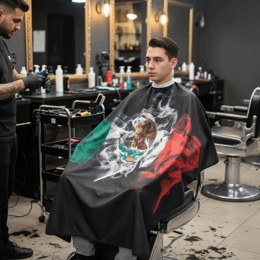 Barber Wrap Salon Hair Cutting Cape Waterproof Hairdresser Cloth Gown Hairstylist