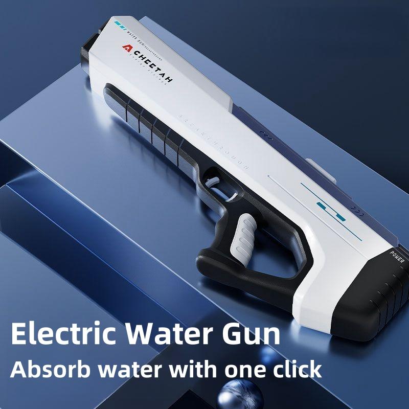Automatically Absorb Water High Pressure Electric Water Gun Toys For Kids Summer Outdoor Pool Fight Games Children Watergun Gift