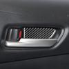 Carbon Fiber Inner Door Berral Bowl Panel Car Interior Accessories Cover Trim Sticker Modification For Toyota Corolla —2024