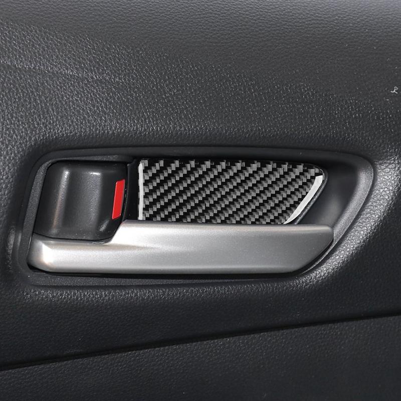 Carbon Fiber Inner Door Berral Bowl Panel Car Interior Accessories Cover Trim Sticker Modification For Toyota Corolla —2024