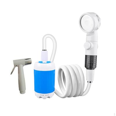 Portable Camping Shower Compact Electric Pump for RV Gardening Beach