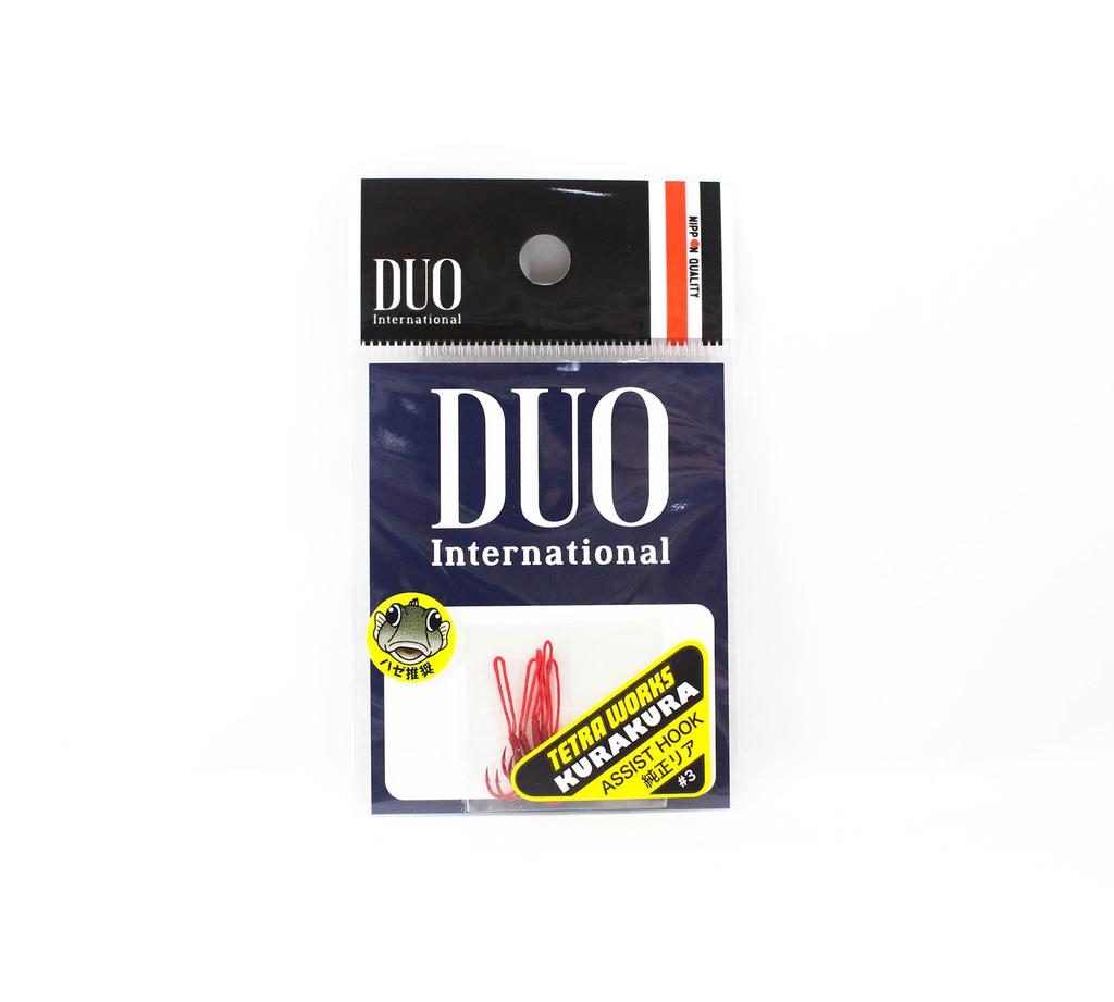 DUO Single Hooks Kura Kura CC-RA #3 (3194)