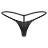 Herren G-String-Bikini, T-Rücken, durchsichtiger Tanga, niedrige Leibhöhe