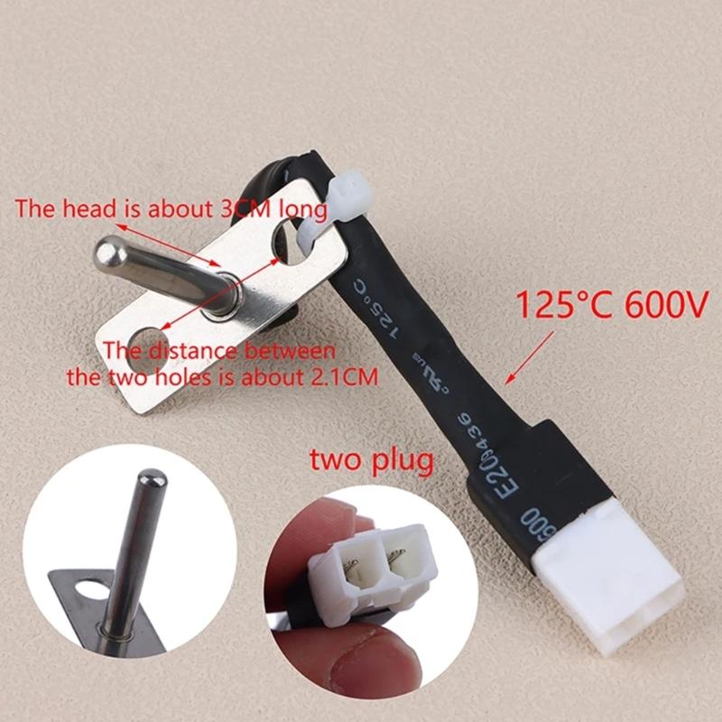 High Temperature Drying Temperature Sensor 6322FR2046C Washing Machine Thermostat Thermal Resistor Easy to Use