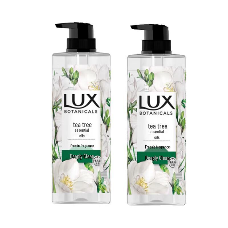 Lux Freesia & Tea Tree Oil Plant Essential Oil Shower Gel