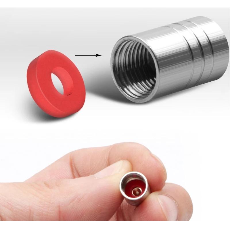 2026 New For VOLKSWAGEN VW Car Styling Metal Car Tire Valve Caps Dust Prevention Accessories For R Volkswagen Magotan R-Line Tou