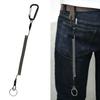 Anti-lost Rope with Carabiner Boating Fishing Lanyard Heavy Duty Pliers Tools Multifunctional Outdoor Retractable Coiled Tether